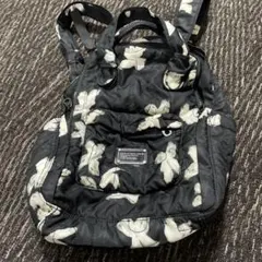 極美品 マークジェイコブス リュック 花柄 ビックロゴ 極美品 マークジェイコブス リュック 花柄 ビックロゴ 極美品
