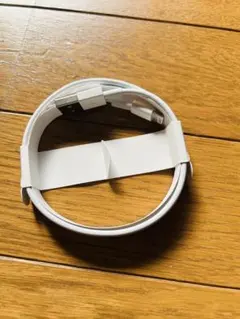 【未使用】USB-A to Lightningケーブル ホワイト 約1m