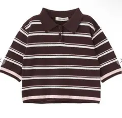 ココディール　マルチボーダーポロニット