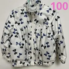 ブランシェス パーカー リボン 100