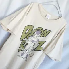 ドラゴンボール フリーザ Tシャツ ベージュ 半袖 鳥山明 漫画