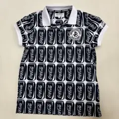美品　ジャックバニーゴルフポロシャツコカコーラ柄