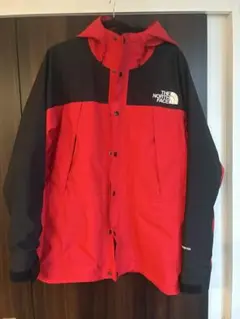 ノースフェイスマウンテンライトジャケット NP11834 L赤黒GORE-TEX