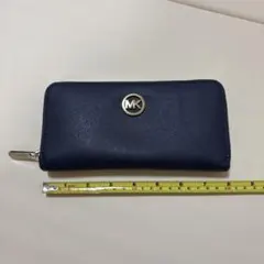 マイケルコース　長財布　ネイビーのサムネイル