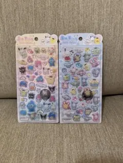 正規品うるちゅるポップシール2枚サンリオキャラクターズ はぴだんぶいポチャッコ