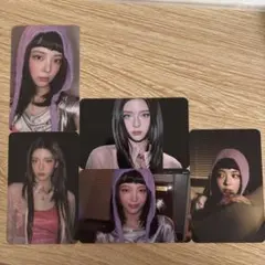 itzy GWBG リア LIA 封入トレカ5枚セット