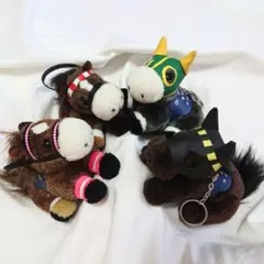 有馬記念 ぬいぐるみ キーホルダー オグリキャップ トウカイテイオー アバンティ