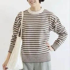 Lugnoncureルノンキュール☆ボーダーニット