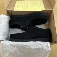 新品　Clarks Wallabee GTX black ワラビー　ゴアテックス
