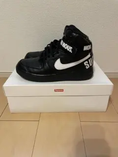 NikeAirForce1HighSupremeWorldFamousBlack