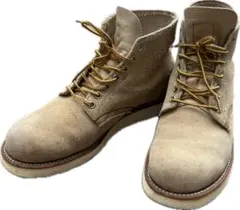 RED WINGレッドウィング刺繍羽タグUSA製プレーントゥ8167中古7.5E