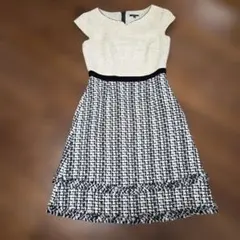 TOCCA ツイード Aラインワンピース サイズ0