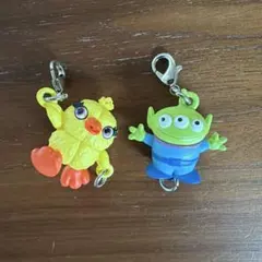 トイ・ストーリー ゆらゆらつながるマスコット　ダッキー　エイリアン　連結