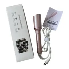 カールアイロン ピンク 温度調整機能付き