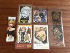 ヒロアカ ホークス 原画展 箔押しクリアカード Wフォトカード ウエハース