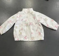 【美品】 80センチ　花柄ウインドブレーカー