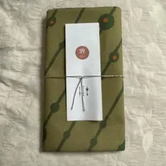 星野リゾート　界　松本　風呂敷 オリーブグリーン ストライプ