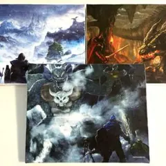 ドラクエミュージアム キャンバスアート ドラクエ3 箱付きコンプ品