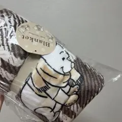 くまのプーさん フリースブランケット