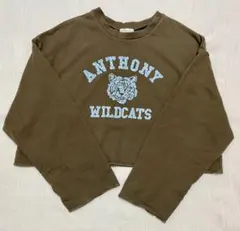 レディース トップス トレーナー ブラウン