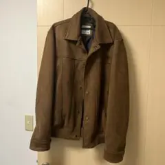 ZARA ブラウン スエードジャケット