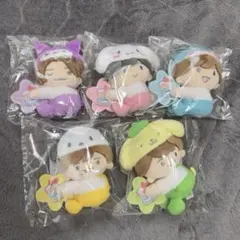 なにわ男子×サンリオ ローソンコラボ ぬいぐるみ5体セット