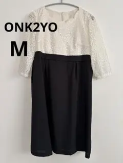 ONK2YO セレモニーワンピース　M 授乳　レディース　お宮参り　卒園式　入学