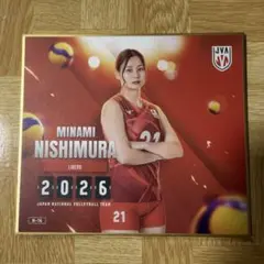 関菜々巳 バレーボール女子日本代表 トレーディングmini色紙 - メルカリ