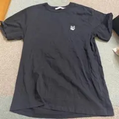 MAISON KITSUNÉ ブラック Tシャツ M