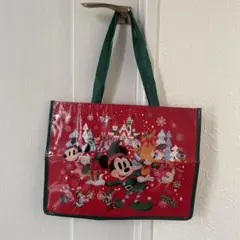 Disney Paris Christmas エコバッグ ディズニーパリ