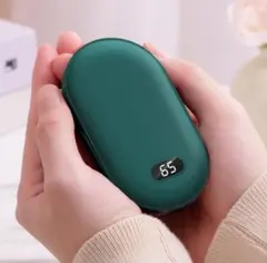 充電式カイロ USB-C充電式3階段温度調節 65℃大容量10000mAh