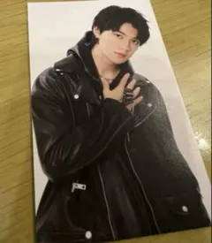 佐野勇斗　M!X 黒衣装トレカ