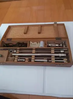 OSAKA KYOTO 木製ケース入り 測定器具セット