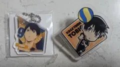 ハイキュー!! 影山飛雄 アクリルクリップ&キーホルダーセット