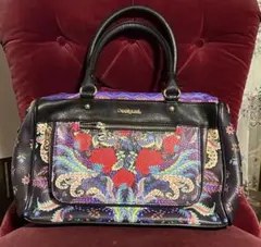 【期間限定値下】 Desigual 花柄プリント　ハンドバッグのサムネイル