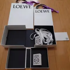 LOEWE ショップ袋 2枚セット 空き箱