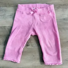 H&M♥ワッフル ピンク ベビーレギンス/68cm