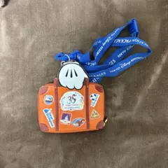 東京ディズニーリゾート スーツケース型ストラップ パスケース