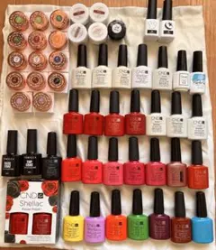 CND シェラック ネイルカラー 7.3mL ３１本＋ジェルネイルカラーセット