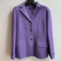 LANDS'END テーラードジャケット パープルのサムネイル