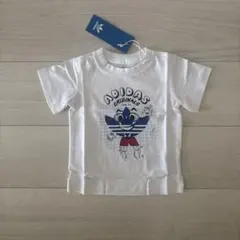 【新品未使用/タグ付き】adidas アディダス　Tシャツ　ベビー　70cmのサムネイル