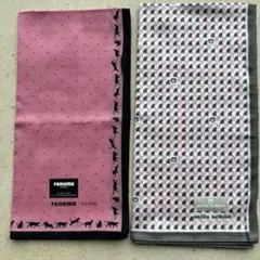renoma、mila schonハンカチセット
