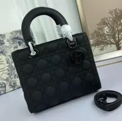 黒 キルティング ミニ ショルダーバッグ