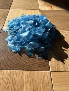 魚の鱗 さまざまなサイズ ブルー ハンドクラフト 鯛のウロコ グラム相談可能