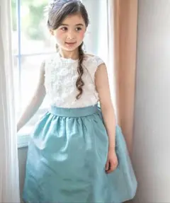 【セレモニードレス】パーティドレス フォーマル 結婚式 女の子 110cm