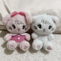 【美品】 mikko ガチャガチャ ぬいぐるみ ムース キャミー ストラップ