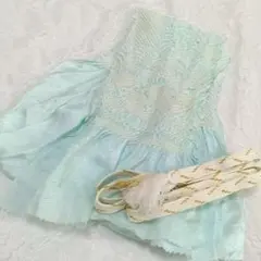 D5 帯揚げ 帯締め セット しぼり 水色