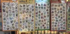 ポケモン 3Dシールセット 4シートセット　韓国限定