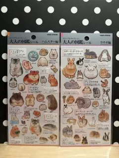 m*※様 大人の図鑑　ハムスター、うさぎ