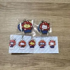 ミャクミャクなりきりアクリルチャーム ポチャッコ ポムポムプリン サンリオ